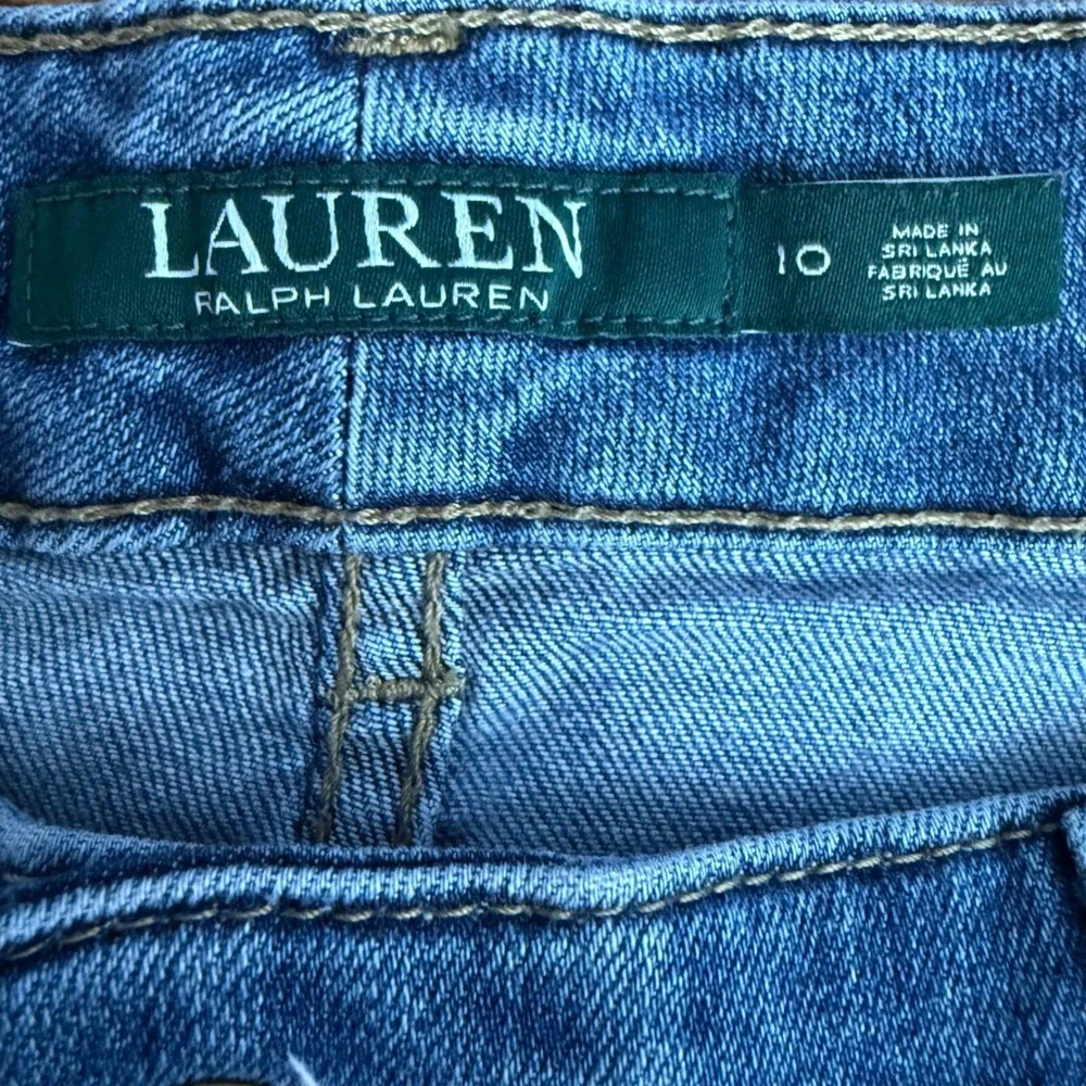 Lauren Ralph Lauren Women's Premier Straight Denim Jeans Comfort Fit Stretch‎ 10